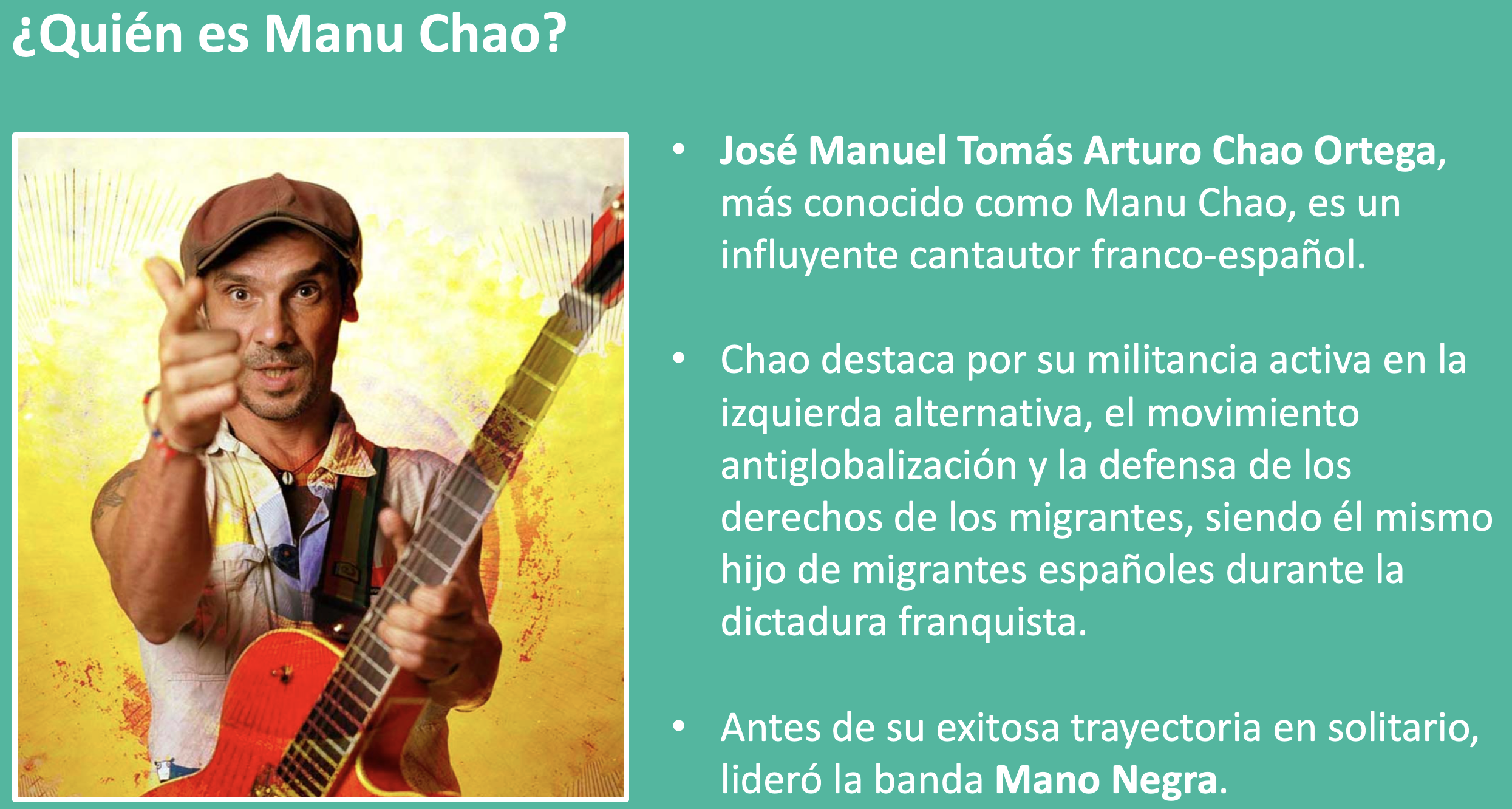 Manu Chao